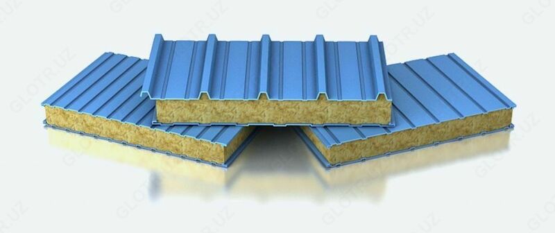 Сэндвич панели из базальта (арт-3) - от 215 000 сум