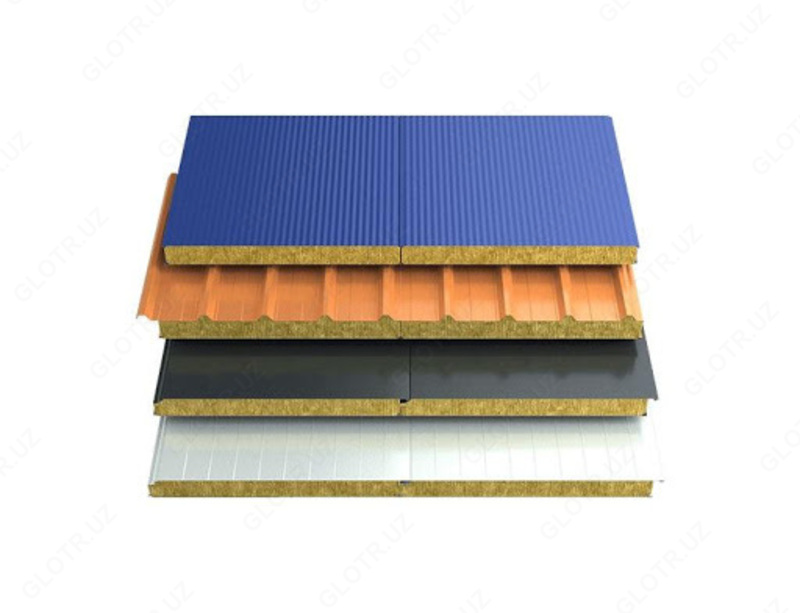 Сэндвич панели из базальта (арт-4) - от 230 000 сум