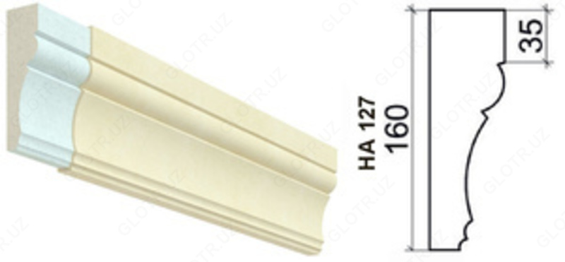 Панель из пенопласта для фасада HA-127