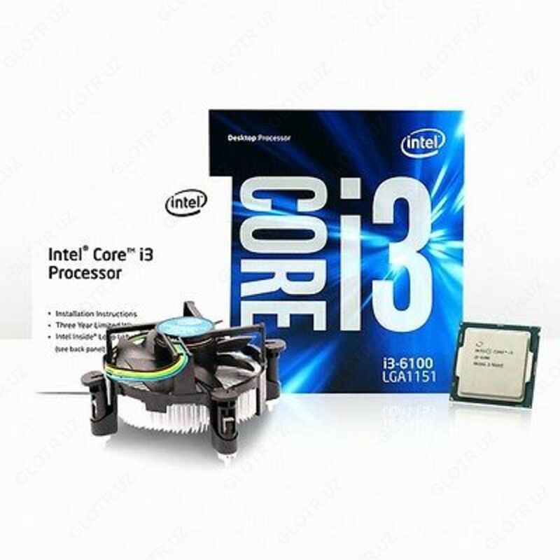  Процессор Intel-Core i3 - 6100  3.7 GHz  3M  oem  LGA1151  Skylake - 