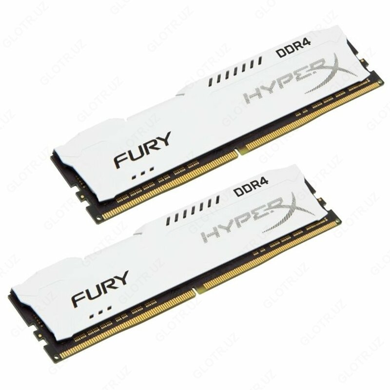 Оперативная память Kingston 32GB DDR4 3200Mhz HyperX Fury White 2x16GB (HX432C18FWK2/32)
