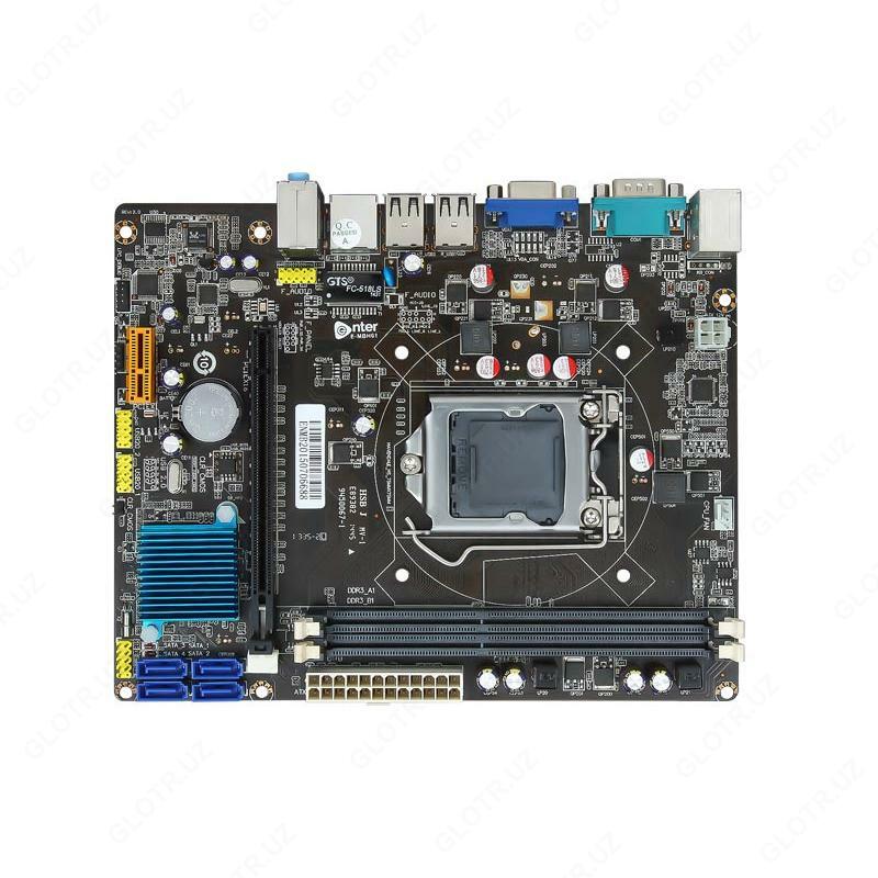  Материнская плата MB Esonic H61 LGA1155 DDR3 oem (new) + CPU Pentium G2020 - 