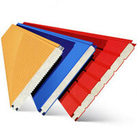 Трёхслойные стеновые "сэндвич" панели (1200*100*0