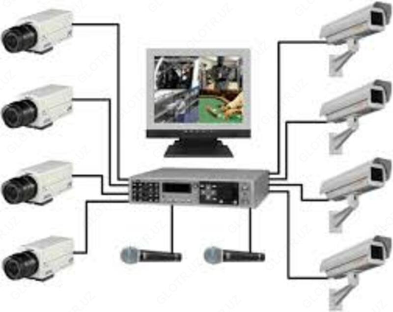 Проектирование и монтаж систем видеонаблюдения и контроля доступа - 4 000 000 сум