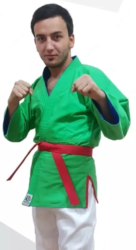 по запросу Кимоно для единоборств "Кураш" (зеленый/синий)