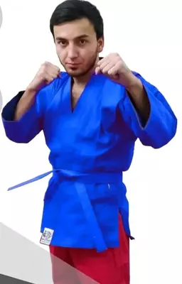 Кимоно для "Самбо" (синий/красный)