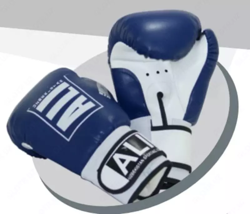 Boks uchun himoya qo'lqoplari "ALI" (ko'k)