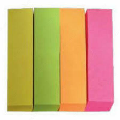 Стикеры 76х51 (в пачке 4 цвета)