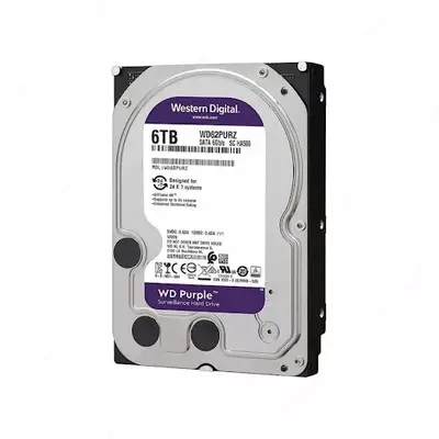 Жесткий диск WD - Purple - HDD - 6Tb