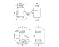 Колонный тензодатчик "CAS WBK TL" (50 тонн) Оптом и розница