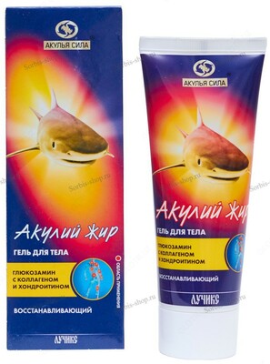 Гель для тела восстанавливающий акулий жир