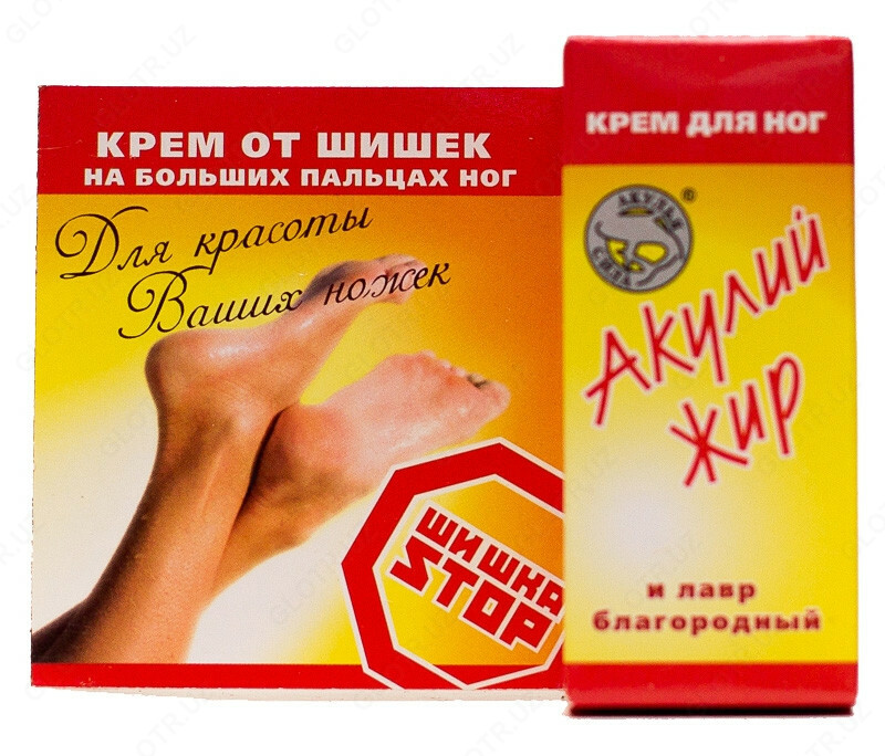 Крем от шишек Акулий жир