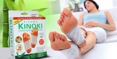 Детоксикационные пластыри для стоп Kinoki Detox
