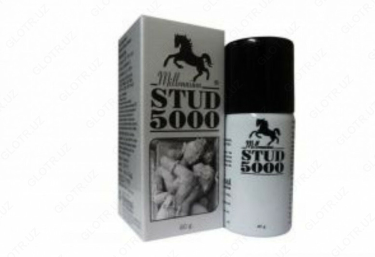 Ледокаиновый спрей для мужчин STUD 5000, цена 100 000 сум от beautyshop.uz,  купить в Ташкенте, Узбекистан - фото и отзывы на Glotr.uz