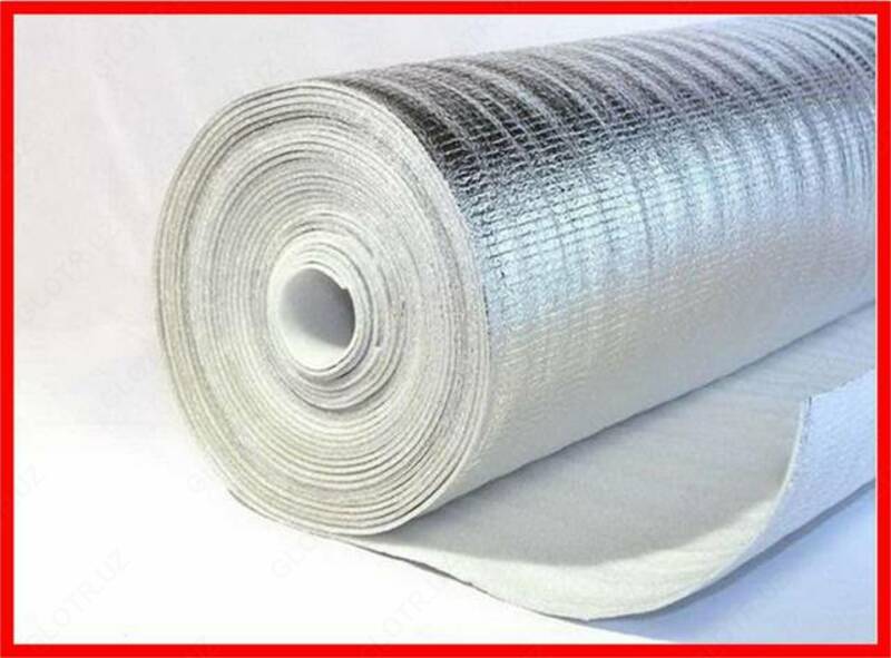  Гидрофол - гидроизоляционный материал с защитным слоем фольги 2 мм - 