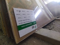 Shaffof pleksiglas | mat / oq 1220 x 2440 x 5 mm | Ishlab chiqaruvchidan ulgurji savdo!