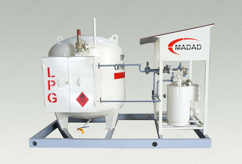 Испаритель СУГ (пропан) - АГУ (автономная газовая установка) - по запросу