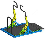 "Жим от груди" для инвалидов-колясочников