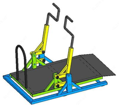 "Жим от груди" для инвалидов-колясочников - Цена по запросу