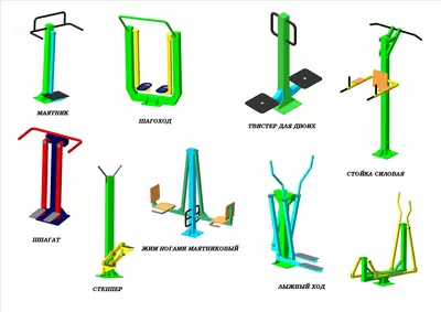 Площадки Воркаут - OOO "Kinezis Faktor"