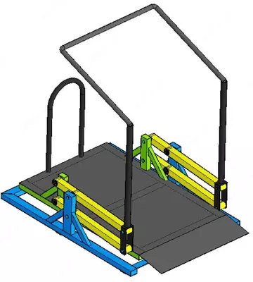 "Жим от груди" для инвалидов-колясочников OOO "Kinezis Faktor"