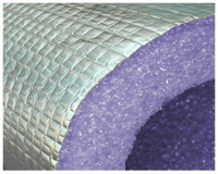 Оболочка трубная фольгированная ОТФ 76  не поддается огню