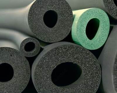 Ko'pikli kauchuk issiqlik izolyatsiya qiluvchi quvurlar