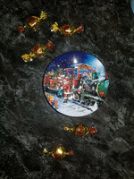 Металлическая шкатулка+конфеты Золотая лилия