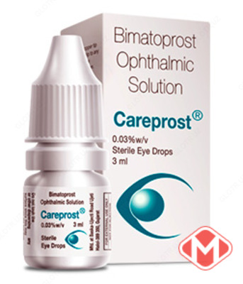 Средство для увеличения ресниц Careprost (Карепрост) Bimatoprost Ophthalmic Solution