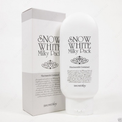 Отбеливающая маска для лица Secret Key Snow White Milky Pack Отбеливающая маска для лица Secret Key Snow White Milky Pack