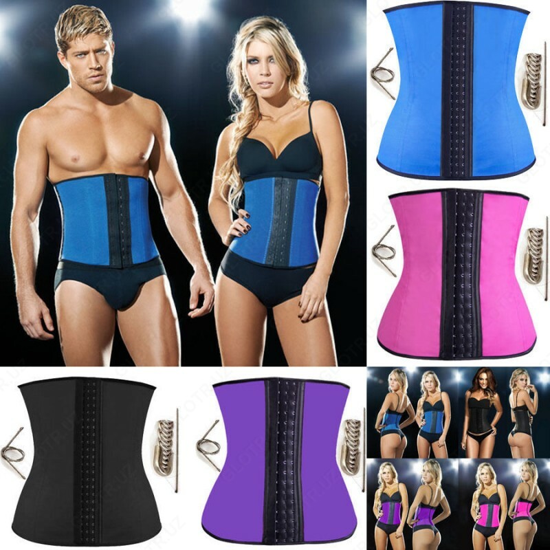 Оригинальный корсет-майка из настоящего латекса WAIST TRAINER - 200 000 сум
