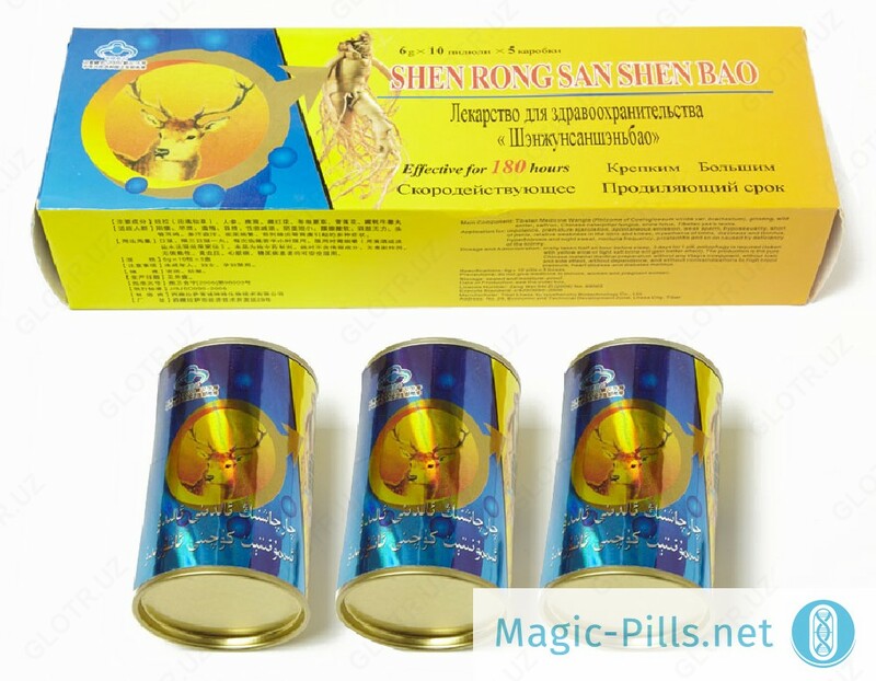 99 000 сум ШАРИКИ "ЗОЛОТОЙ ОЛЕНЬ ШЭНЖУНСАНШЭНЬБАО" ДЛЯ ПОТЕНЦИИ