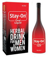 STAY ON ORAL LIQUID HERBAL DRIKN УСТНЫЙ ЖИДКИЙ ТРАВЯНОЙ НАПИТОК ДЛЯ МУЖЧИН И ЖЕНЩИН 30 МЛ