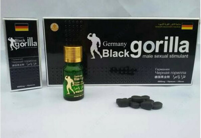Препарат для мужчин Германская черная горилла Germany Black Gorilla (10 таблеток)