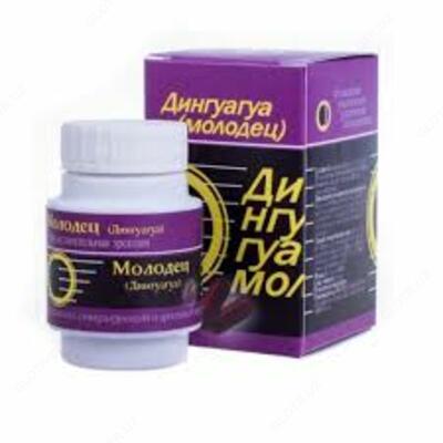 ДИНГУАГУА МОЛОДЕЦ ПРЕПАРАТ ДЛЯ ПОТЕНЦИИ