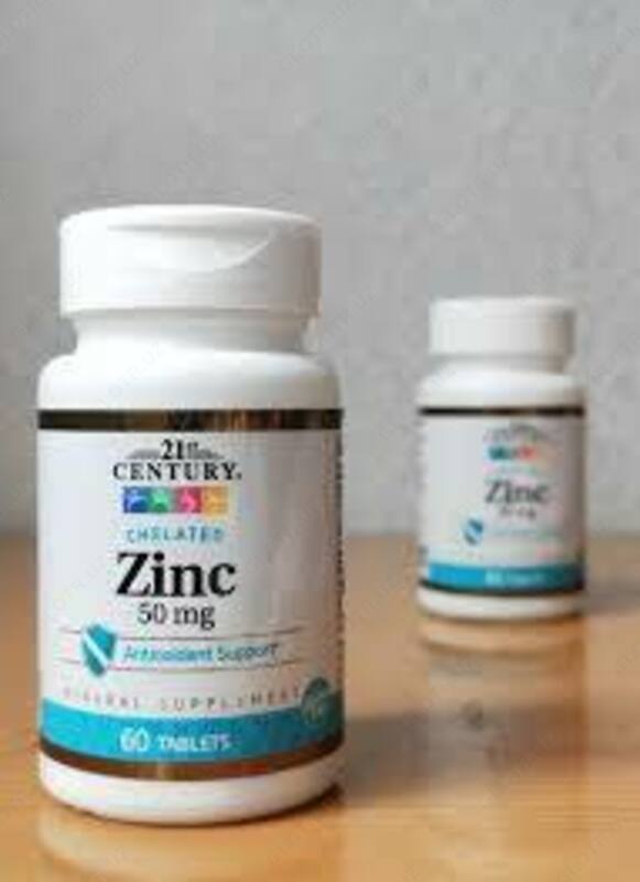 125 000 сум ЦИНК 50 МГ 21-ST CENTURY (60 ТАБЛЕТОК)