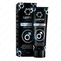 Интимный крем ЗДОРОВ от геморроя и простатита