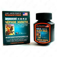 Таблетки "Чёрное золото" для потенции в Ташкенте - 110 000 сум