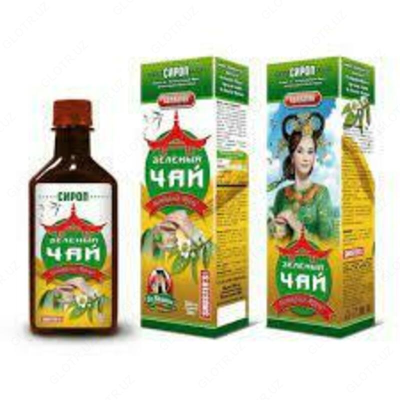 129 000 сум Сироп "Зеленый чай" 250 мл