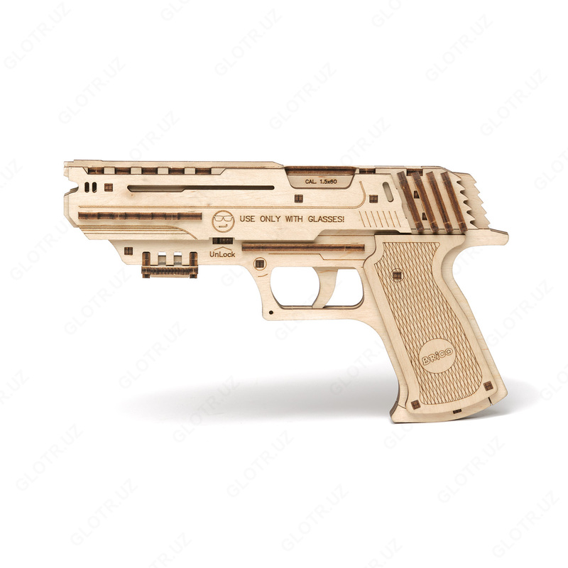  Конструктор Brico Резинкострел Wolf-01  - 