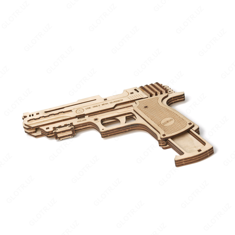   Конструктор Brico Резинкострел Wolf-01 