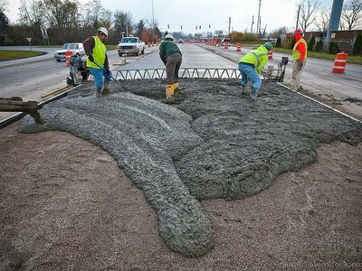 Укладка бетонных дорог - Качественное Бетонирование