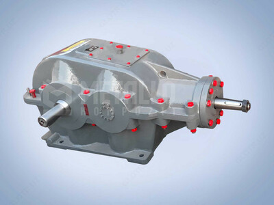 Редуктор трёхступенчатый КЦ2