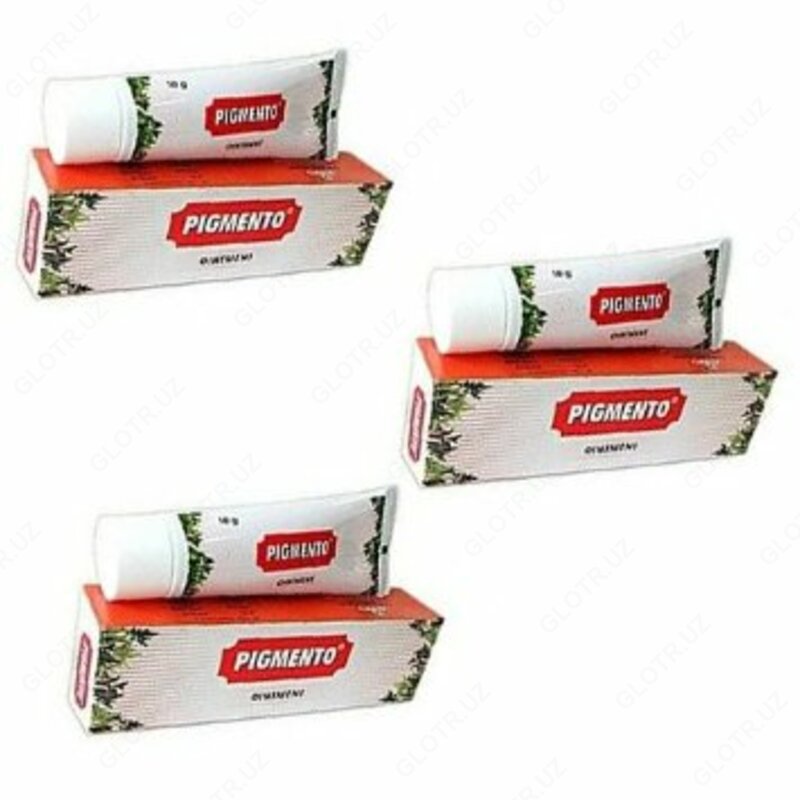 Мазь от проблем пигментации "Пигменто" Pigmento Ointment, 50 g, Charak. Индия.