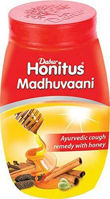 Хонитус Мадхувани Дабур от кашля, Honitus Madhuvaani Dabur, 150гр  купить в Ташкенте