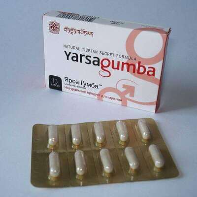 ЯрсаГумба Yarsagumba таблетки для мужской потенции купить в Ташкенте