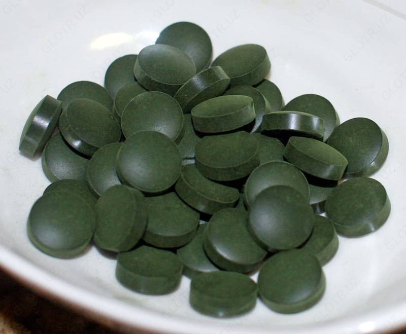 Спирулина таблетки ( Spirulina tablets) 1000/2000 