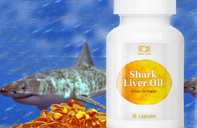 Shark liver oil (Жир печени акулы) капсулы 60 шт от Coral club