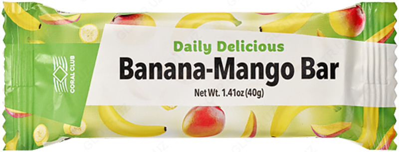 Батончик Дейли Делишес Банан-Манго Бар 40 гр - от {0} сум