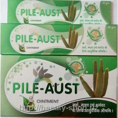 Крем от геморроя Pile aust ointment (Индия)